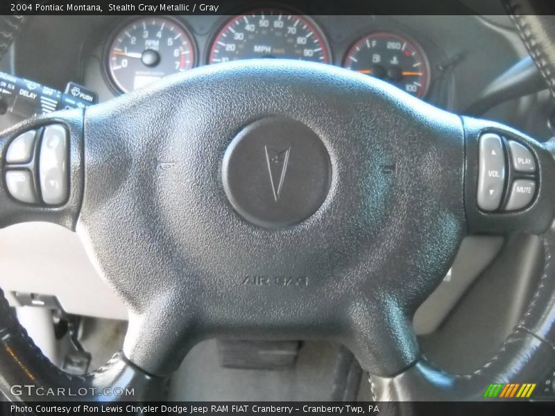 Stealth Gray Metallic / Gray 2004 Pontiac Montana