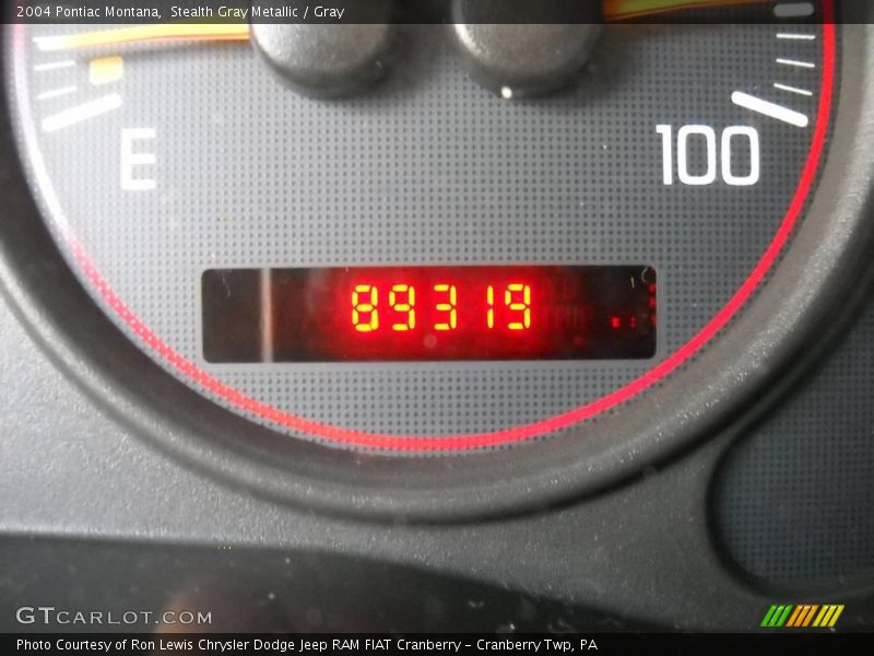 Stealth Gray Metallic / Gray 2004 Pontiac Montana