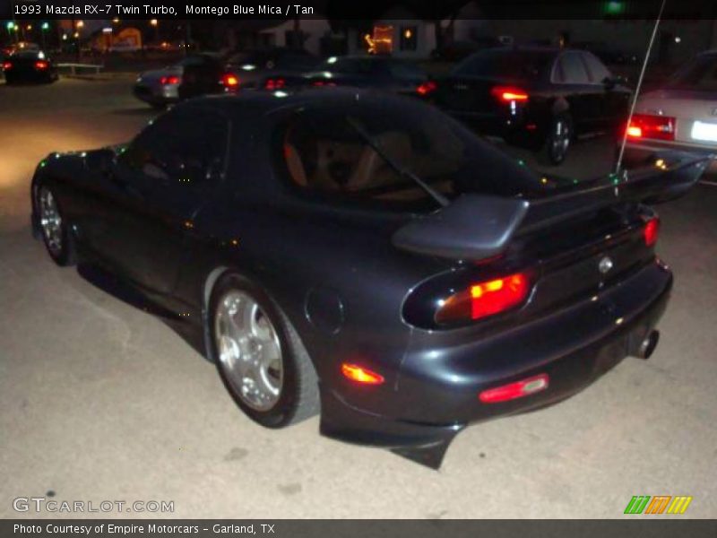 Montego Blue Mica / Tan 1993 Mazda RX-7 Twin Turbo