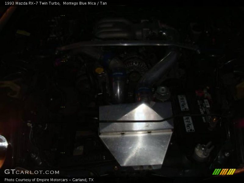Montego Blue Mica / Tan 1993 Mazda RX-7 Twin Turbo