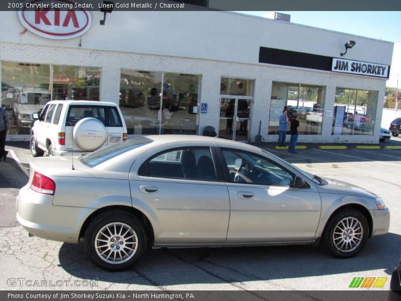 Linen Gold Metallic / Charcoal 2005 Chrysler Sebring Sedan