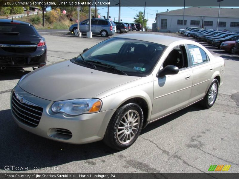 Linen Gold Metallic / Charcoal 2005 Chrysler Sebring Sedan
