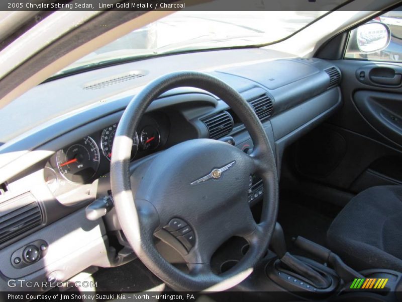 Linen Gold Metallic / Charcoal 2005 Chrysler Sebring Sedan