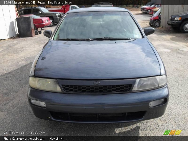 Pewter Blue Pearl / Beige 1994 Nissan Altima XE