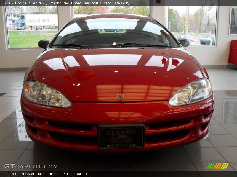 Inferno Red Tinted Pearlcoat / Dark Slate Gray 2002 Dodge Intrepid SE