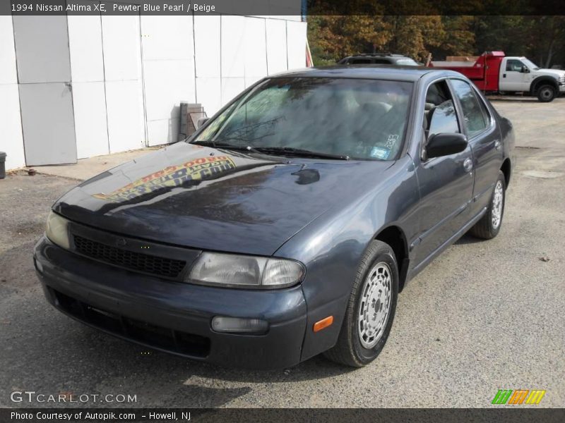 Pewter Blue Pearl / Beige 1994 Nissan Altima XE