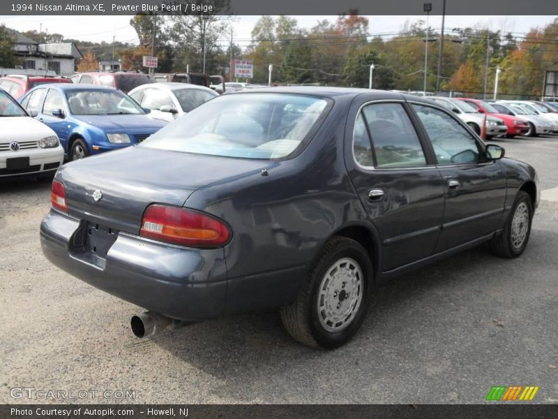 Pewter Blue Pearl / Beige 1994 Nissan Altima XE