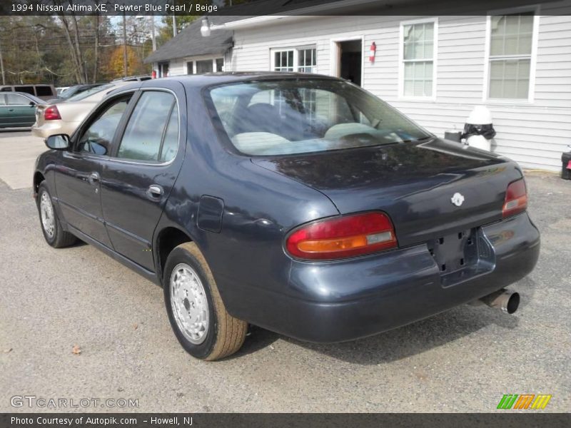 Pewter Blue Pearl / Beige 1994 Nissan Altima XE