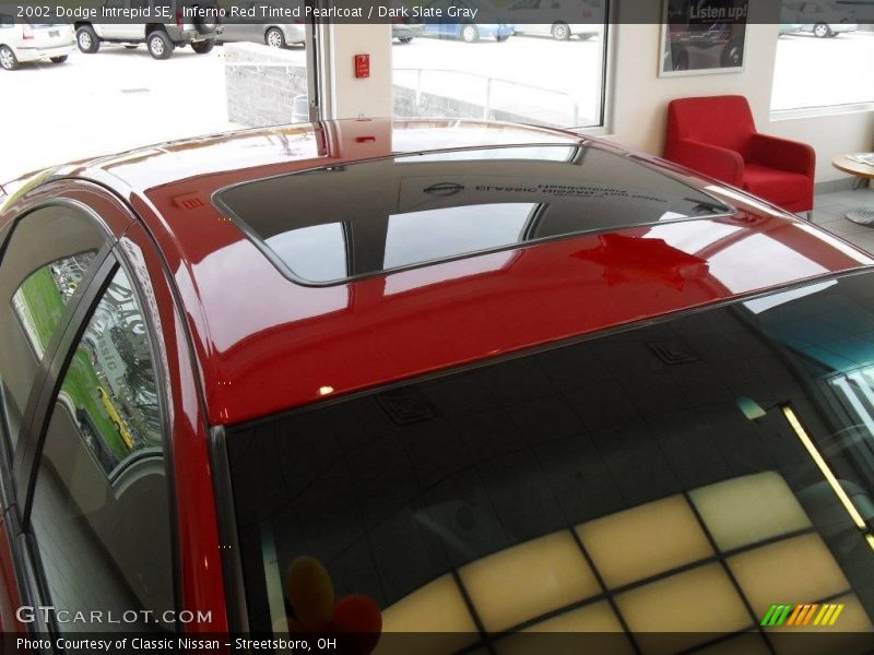 Inferno Red Tinted Pearlcoat / Dark Slate Gray 2002 Dodge Intrepid SE