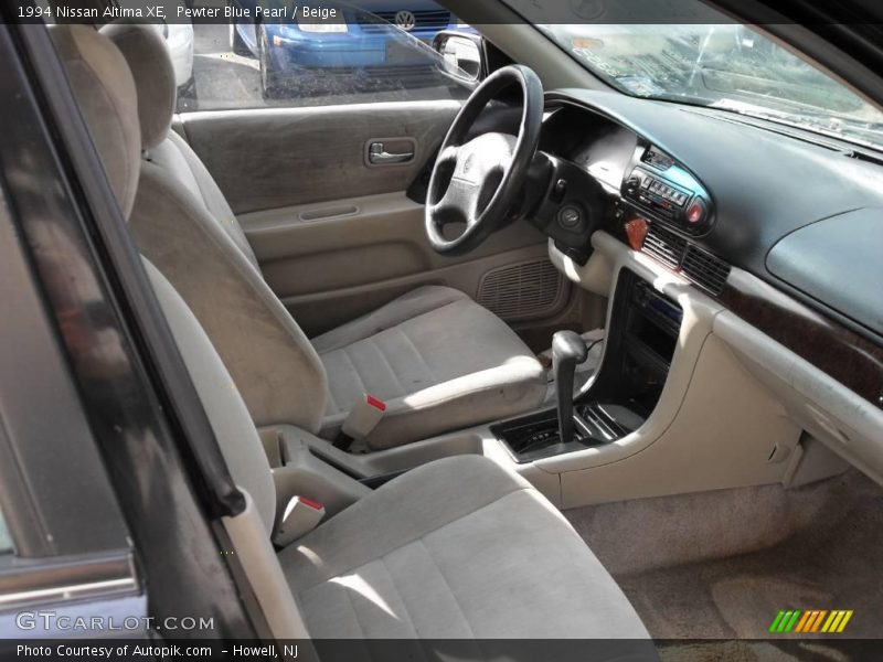 Pewter Blue Pearl / Beige 1994 Nissan Altima XE