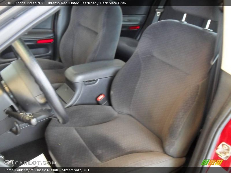 Inferno Red Tinted Pearlcoat / Dark Slate Gray 2002 Dodge Intrepid SE