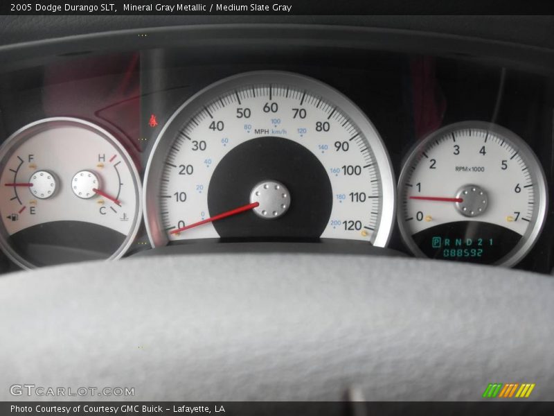 Mineral Gray Metallic / Medium Slate Gray 2005 Dodge Durango SLT