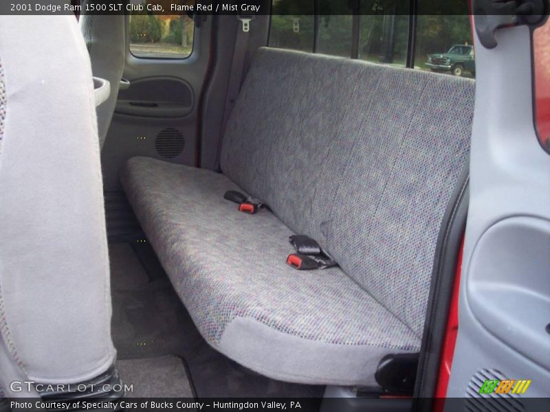 Flame Red / Mist Gray 2001 Dodge Ram 1500 SLT Club Cab