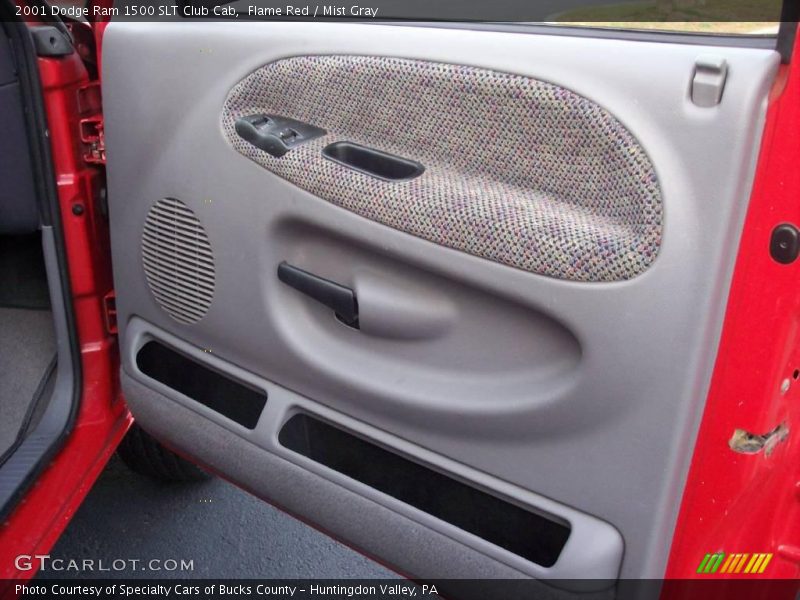 Flame Red / Mist Gray 2001 Dodge Ram 1500 SLT Club Cab