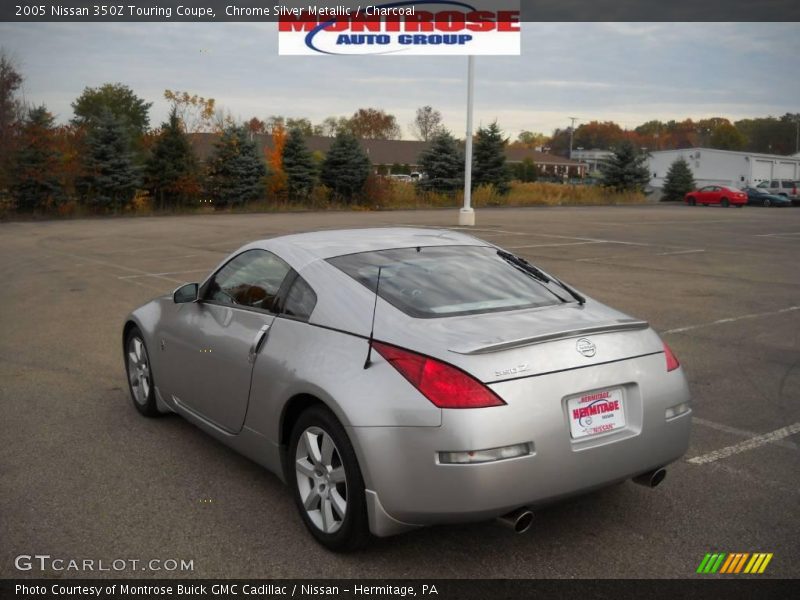 Chrome Silver Metallic / Charcoal 2005 Nissan 350Z Touring Coupe