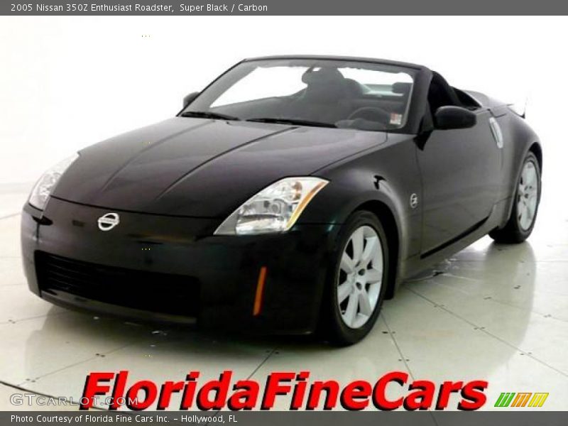 Super Black / Carbon 2005 Nissan 350Z Enthusiast Roadster