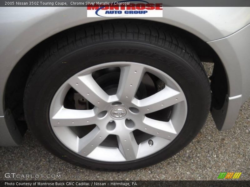 Chrome Silver Metallic / Charcoal 2005 Nissan 350Z Touring Coupe