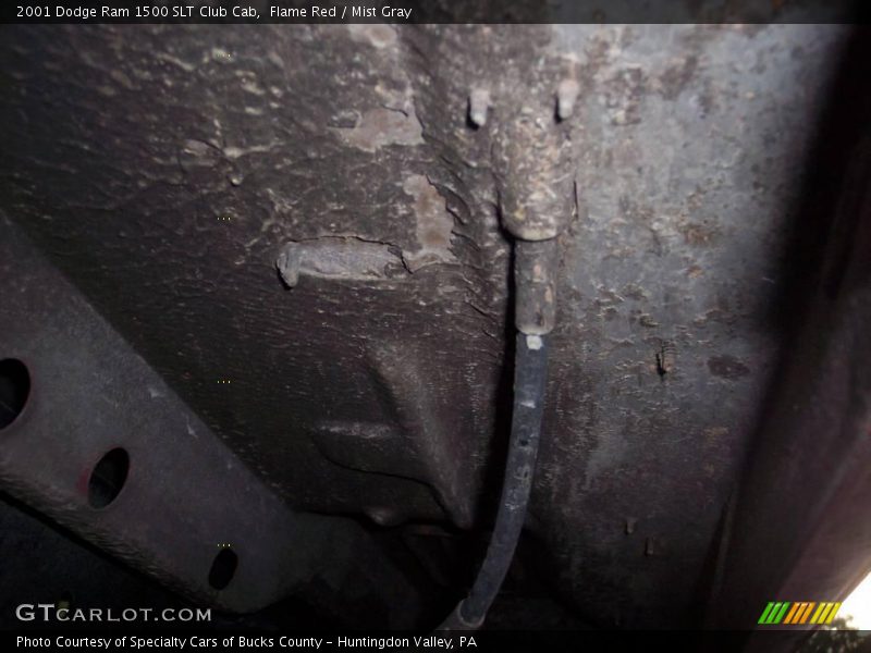 Flame Red / Mist Gray 2001 Dodge Ram 1500 SLT Club Cab