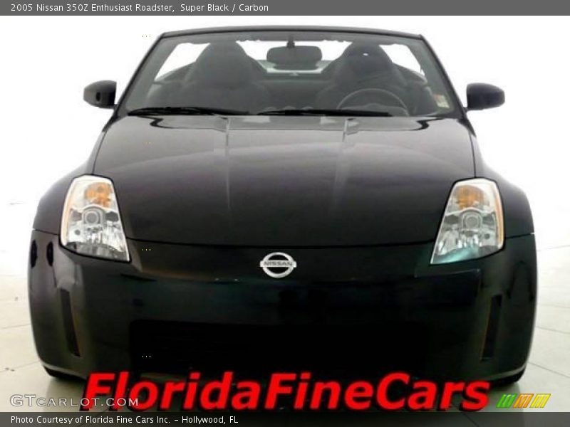 Super Black / Carbon 2005 Nissan 350Z Enthusiast Roadster