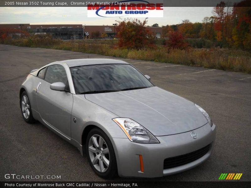 Chrome Silver Metallic / Charcoal 2005 Nissan 350Z Touring Coupe