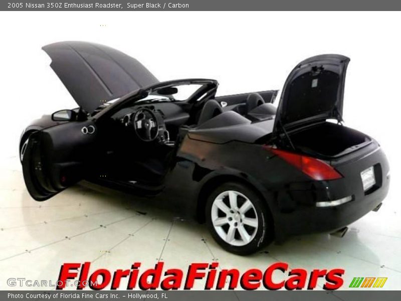 Super Black / Carbon 2005 Nissan 350Z Enthusiast Roadster