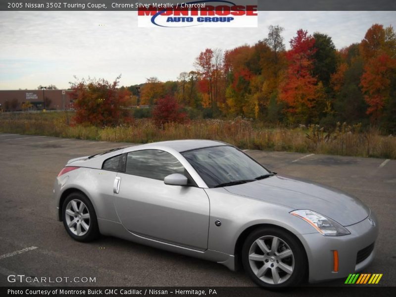 Chrome Silver Metallic / Charcoal 2005 Nissan 350Z Touring Coupe