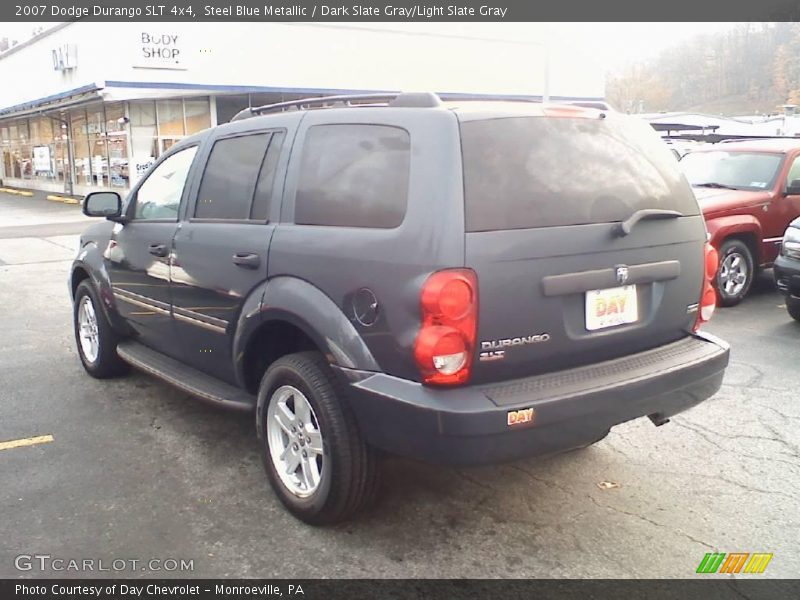 Steel Blue Metallic / Dark Slate Gray/Light Slate Gray 2007 Dodge Durango SLT 4x4