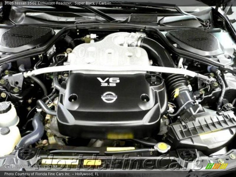 Super Black / Carbon 2005 Nissan 350Z Enthusiast Roadster