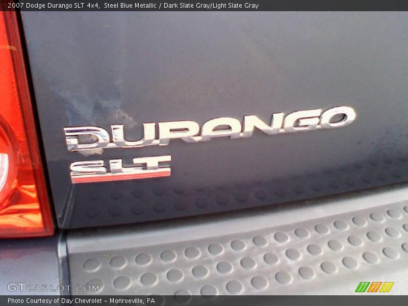 Steel Blue Metallic / Dark Slate Gray/Light Slate Gray 2007 Dodge Durango SLT 4x4