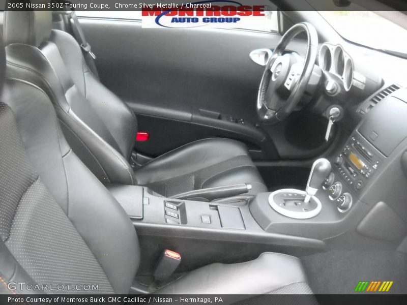 Chrome Silver Metallic / Charcoal 2005 Nissan 350Z Touring Coupe