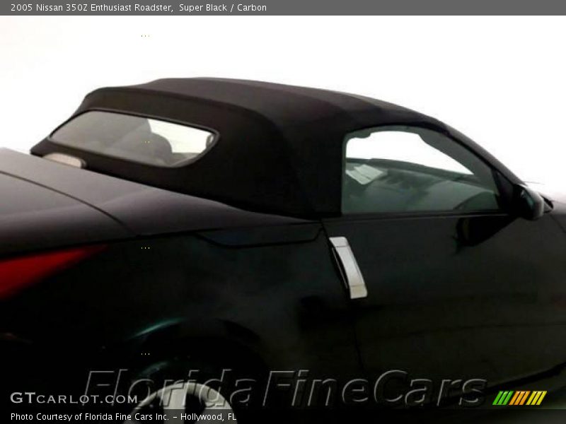 Super Black / Carbon 2005 Nissan 350Z Enthusiast Roadster