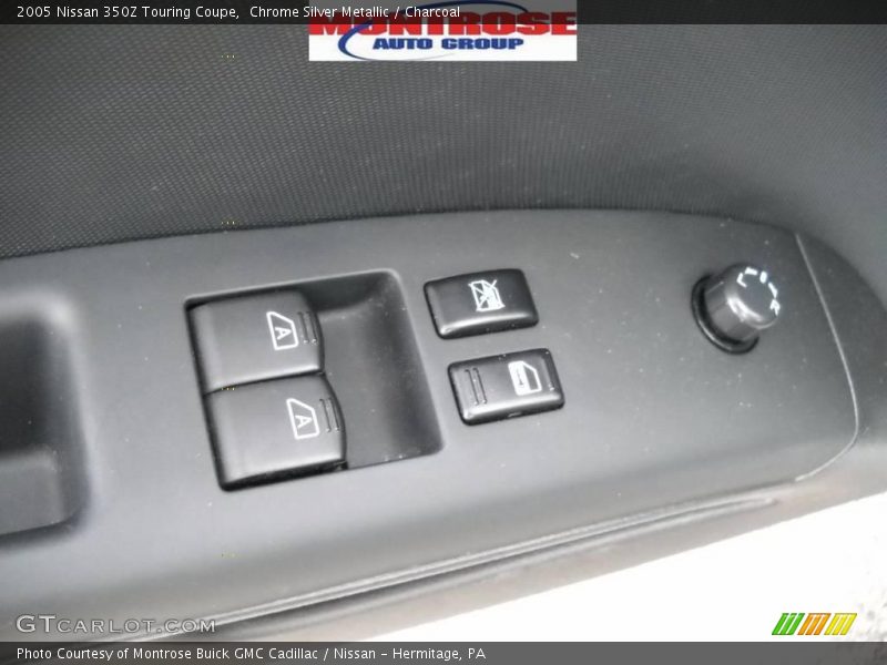 Chrome Silver Metallic / Charcoal 2005 Nissan 350Z Touring Coupe