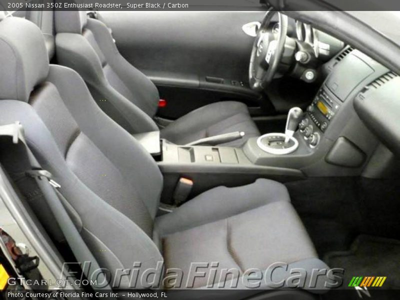 Super Black / Carbon 2005 Nissan 350Z Enthusiast Roadster