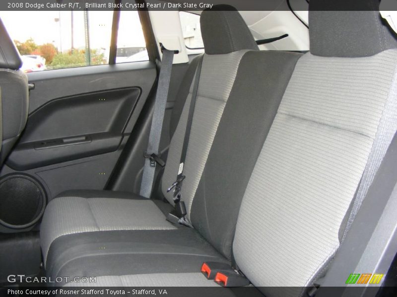 Brilliant Black Crystal Pearl / Dark Slate Gray 2008 Dodge Caliber R/T