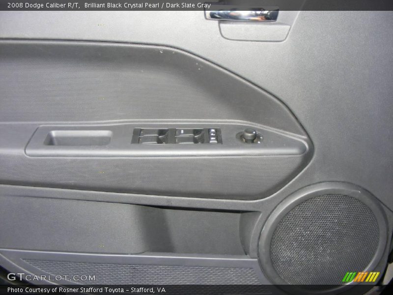 Brilliant Black Crystal Pearl / Dark Slate Gray 2008 Dodge Caliber R/T
