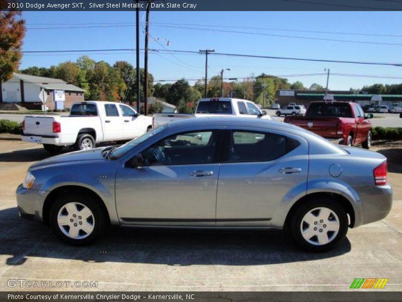 Silver Steel Metallic / Dark Slate Gray 2010 Dodge Avenger SXT