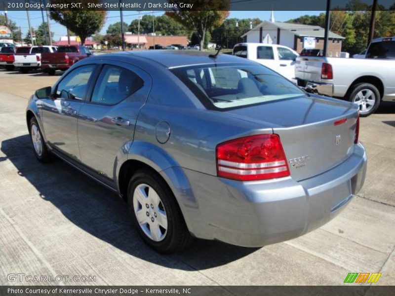 Silver Steel Metallic / Dark Slate Gray 2010 Dodge Avenger SXT