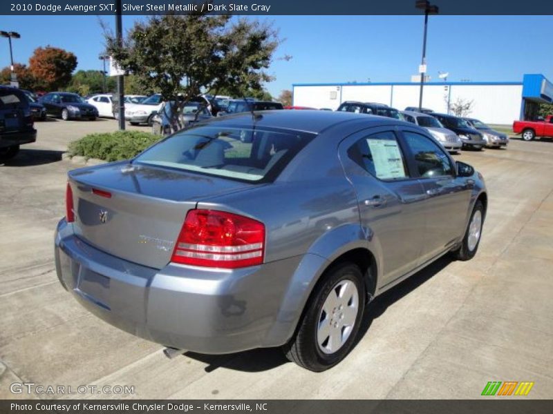 Silver Steel Metallic / Dark Slate Gray 2010 Dodge Avenger SXT