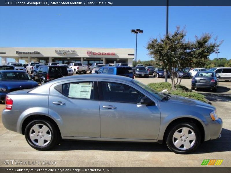 Silver Steel Metallic / Dark Slate Gray 2010 Dodge Avenger SXT