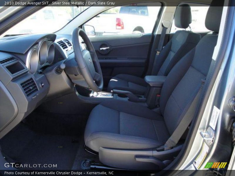 Silver Steel Metallic / Dark Slate Gray 2010 Dodge Avenger SXT