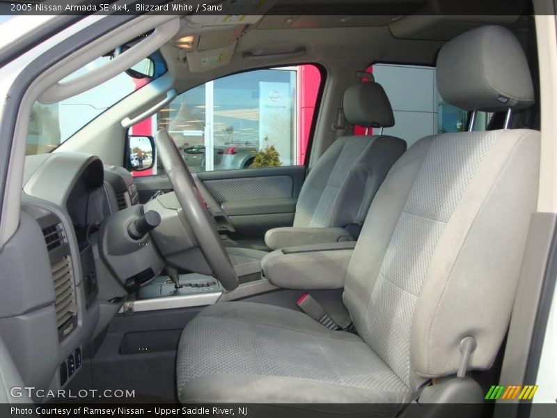 Blizzard White / Sand 2005 Nissan Armada SE 4x4
