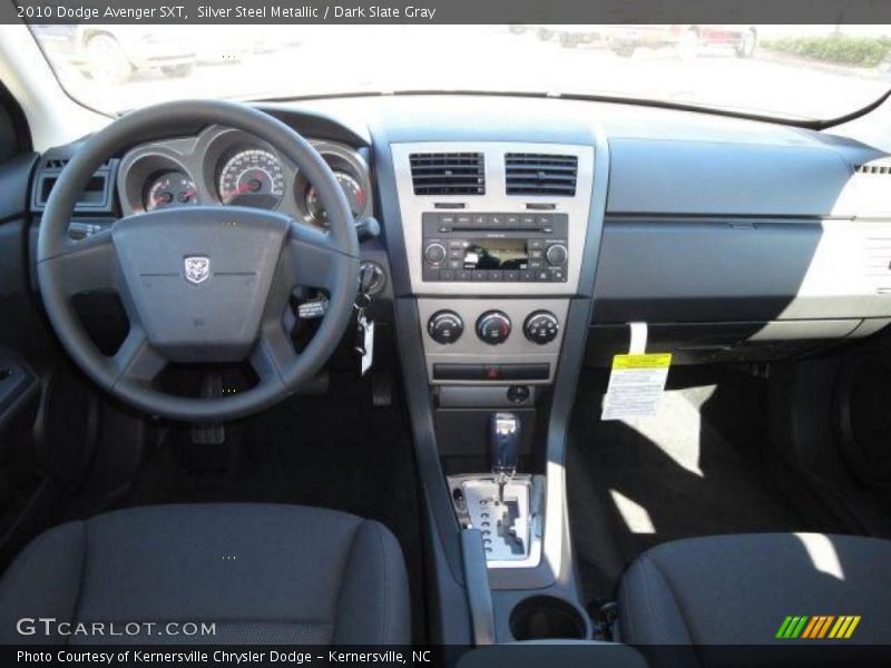 Silver Steel Metallic / Dark Slate Gray 2010 Dodge Avenger SXT