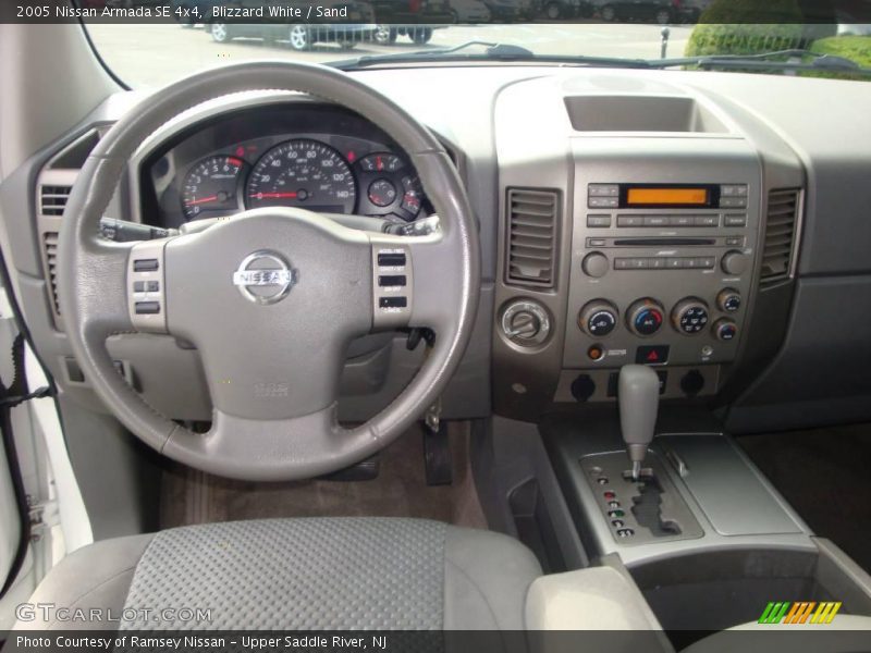 Blizzard White / Sand 2005 Nissan Armada SE 4x4
