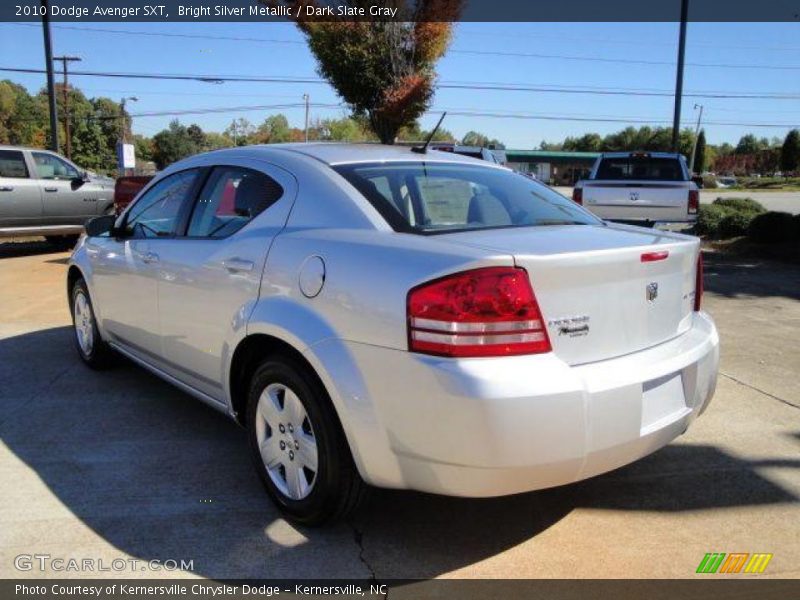 Bright Silver Metallic / Dark Slate Gray 2010 Dodge Avenger SXT