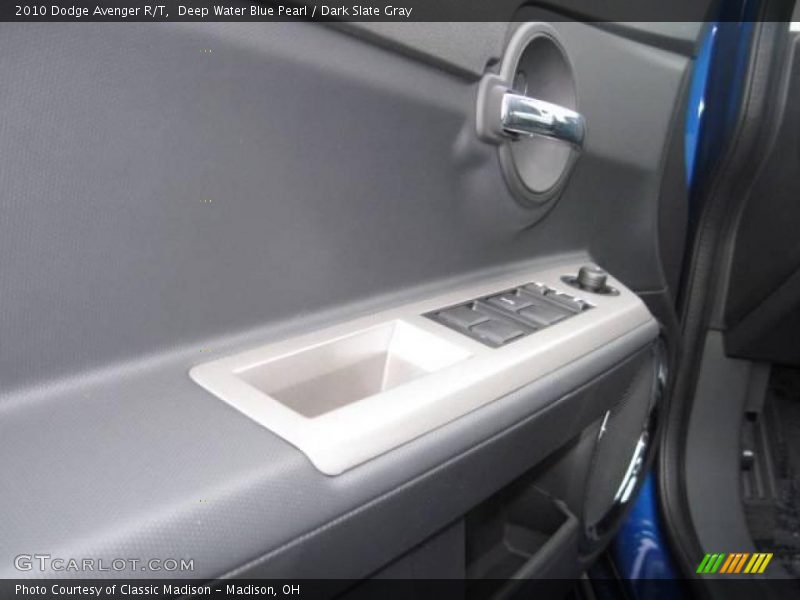Deep Water Blue Pearl / Dark Slate Gray 2010 Dodge Avenger R/T