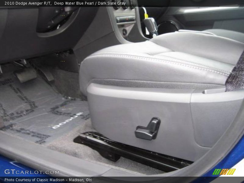Deep Water Blue Pearl / Dark Slate Gray 2010 Dodge Avenger R/T