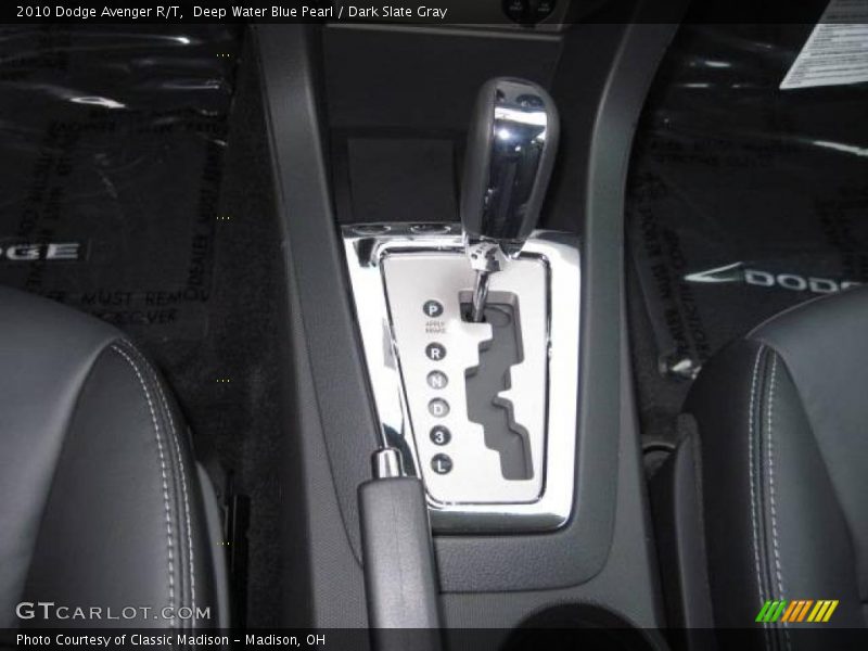 Deep Water Blue Pearl / Dark Slate Gray 2010 Dodge Avenger R/T