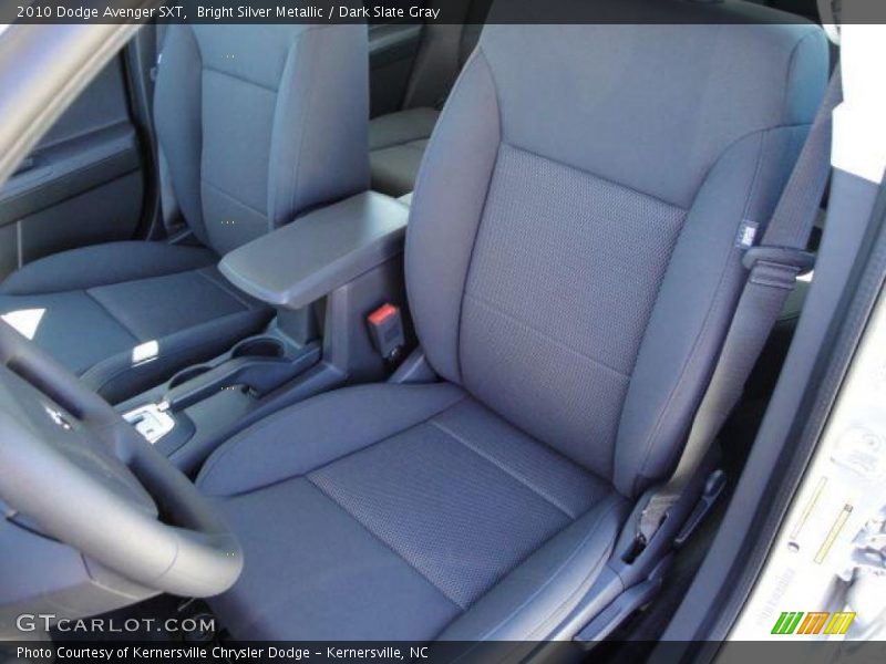 Bright Silver Metallic / Dark Slate Gray 2010 Dodge Avenger SXT