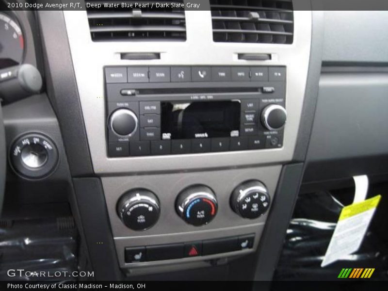 Deep Water Blue Pearl / Dark Slate Gray 2010 Dodge Avenger R/T