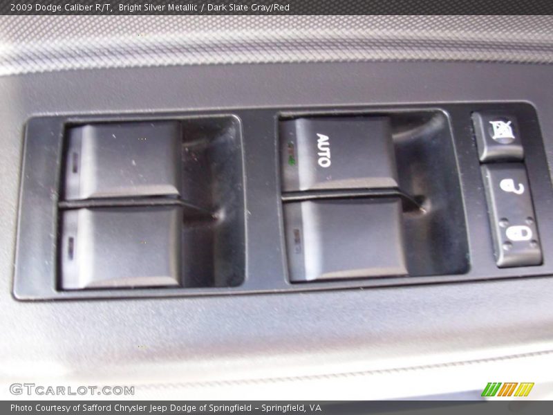 Bright Silver Metallic / Dark Slate Gray/Red 2009 Dodge Caliber R/T